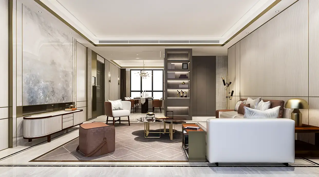 Luxury apartment in BHADRA LANDMARK 31, featuring contemporary design and ample natural light